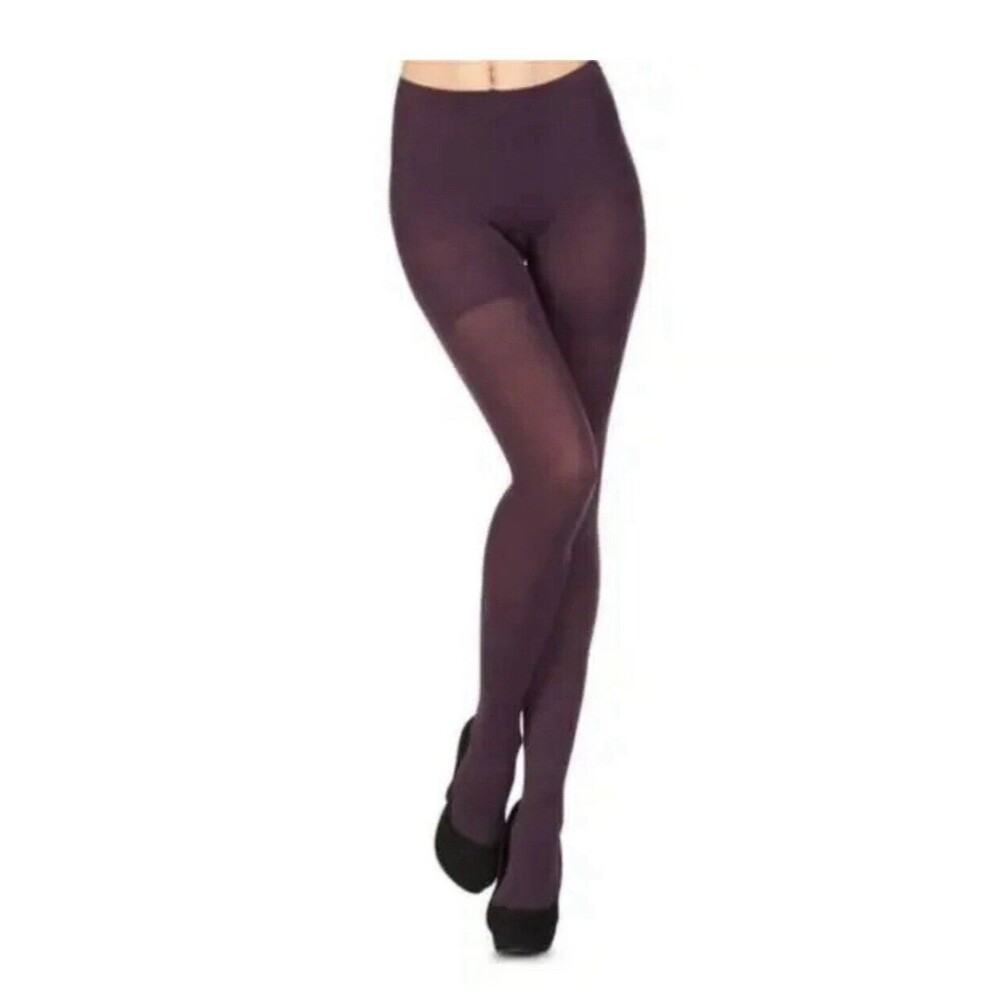 SPANX Size A Tight-End Tights‎ Shapewear - Original 128 Currant Purple - Shaping